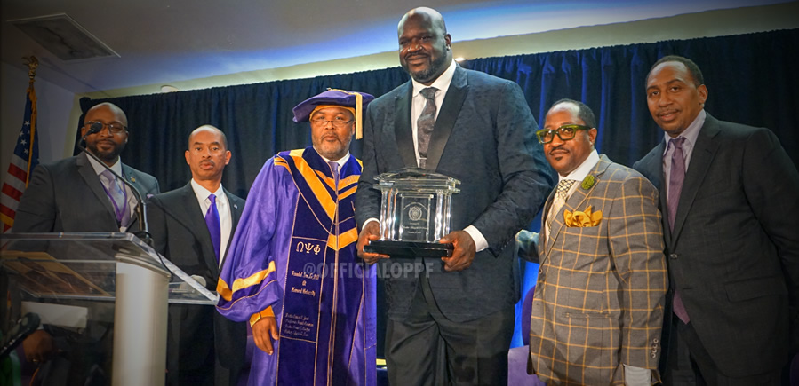 Shaquille O Neal honored with lifetime achievement award Omega