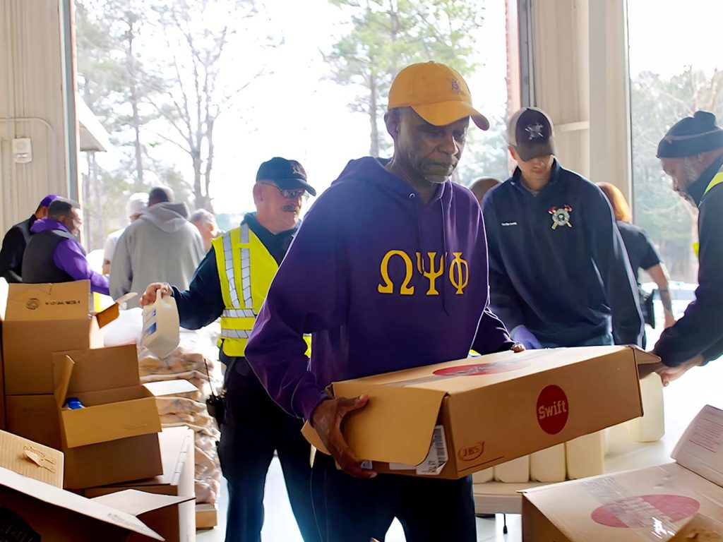 Omega Psi Phi Fraternity Inc. Lifting as we Climb