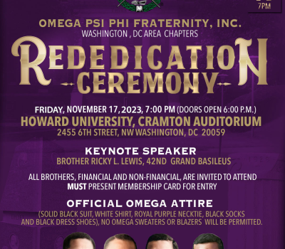 Press Release Omega Psi Phi Fraternity Inc