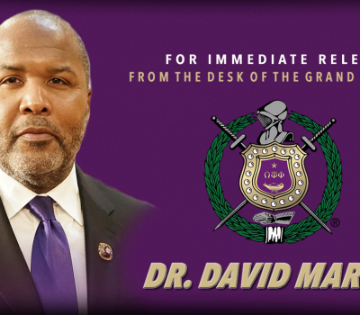 Press Release Omega Psi Phi Fraternity Inc