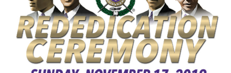 Rededication Ceremony – Omega Psi Phi Fraternity, Inc.