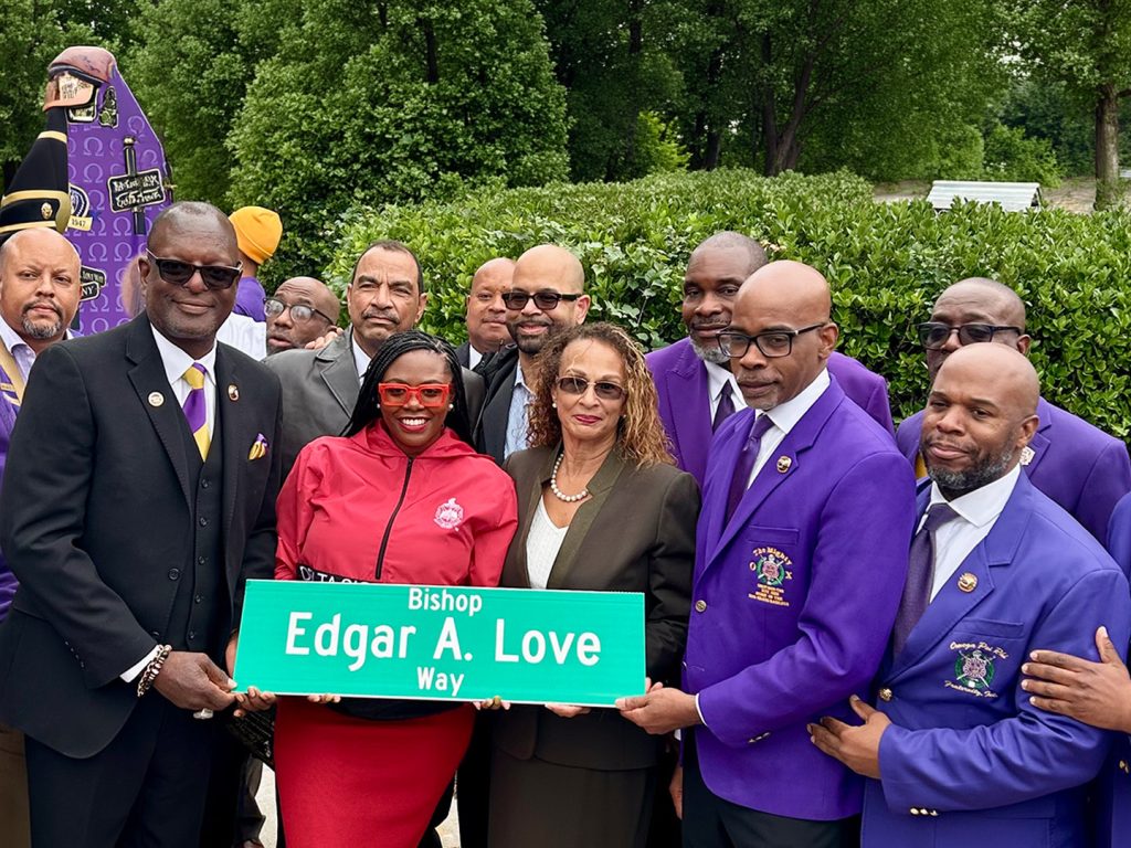 New York City Names Queens Street for Omega Psi Phi Founder Bishop Edgar A. Love
