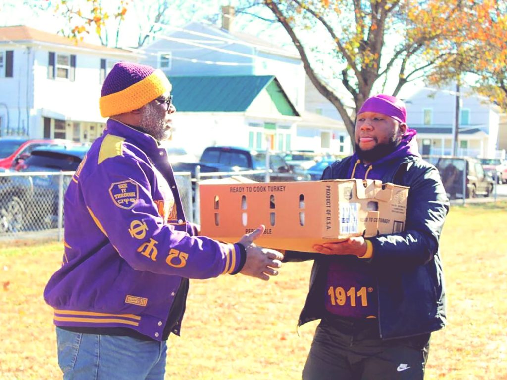 Iota Alpha Alpha Chapter Distributes Meals to Hundreds in Easton