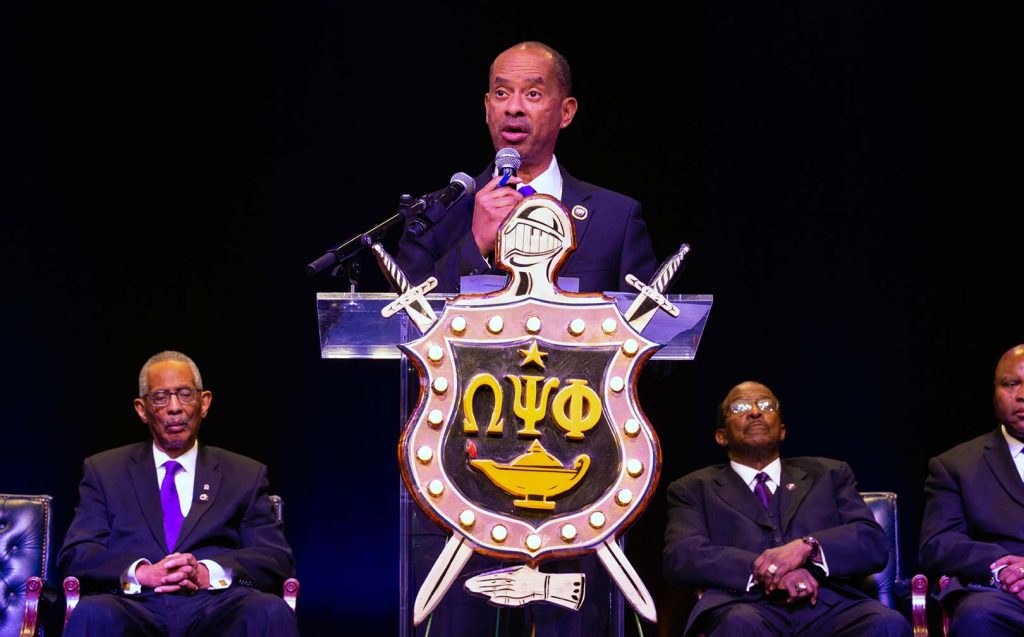 Ricky Lewis Omega Psi Phi Fraternity Inc